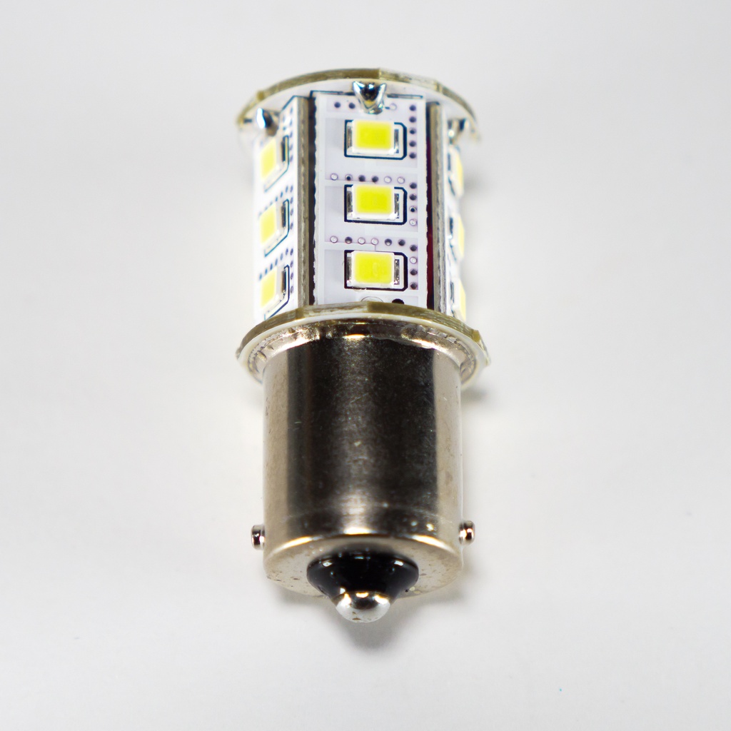 [BA15S-18L-CW] BA15 Single Contact - 18SMD (6000K (cool))