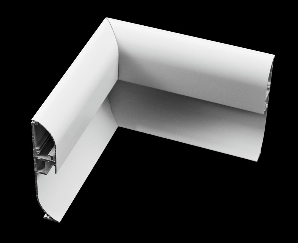 [ALP-SK1580-CNR-INNER] SK1580 Skirting Profile Corner (90 degree Inner)