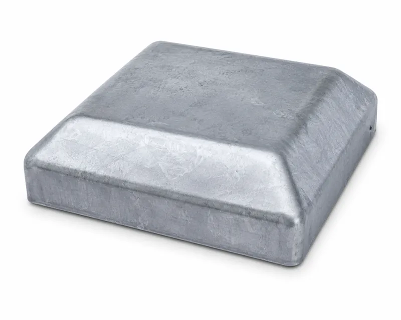 100 x 100mm Galvanised Post Cap