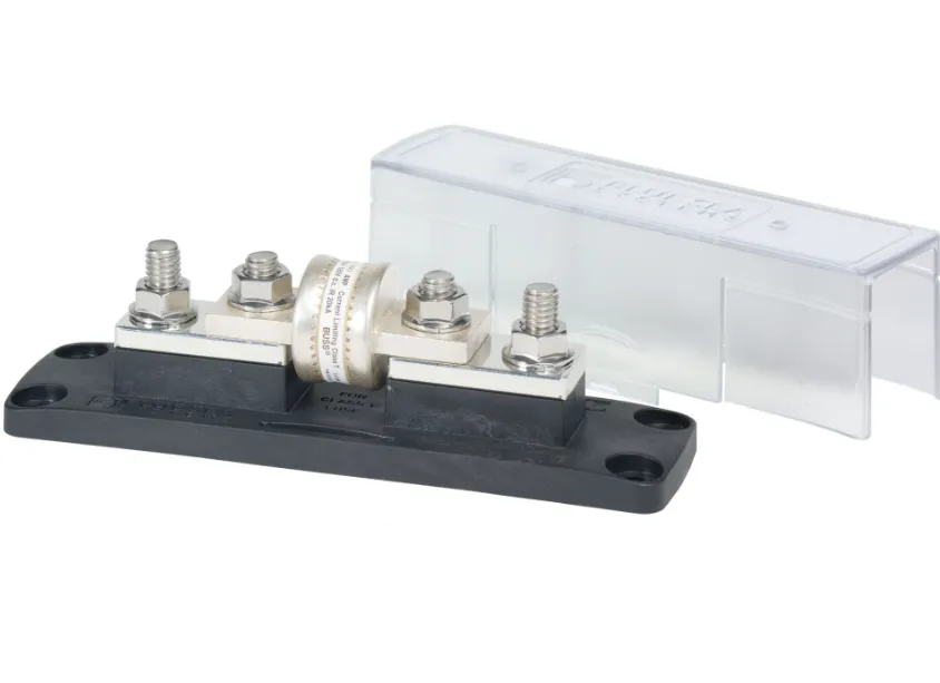 [BSS-TFUSE-HOLDER] Blue Sea Systems 5502 Class T Fuse Block – 225A to 400A | 160V DC