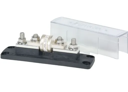 [BSS-TFUSE-HOLDER] Blue Sea Systems 5502 Class T Fuse Block – 225A to 400A | 160V DC