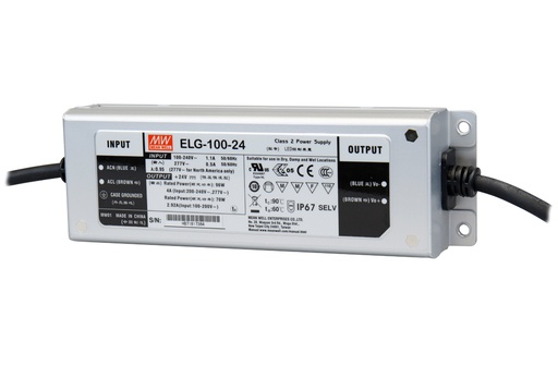 [PSU-ELG-100W-24V] ELG Series 100W Power Supply - 24V