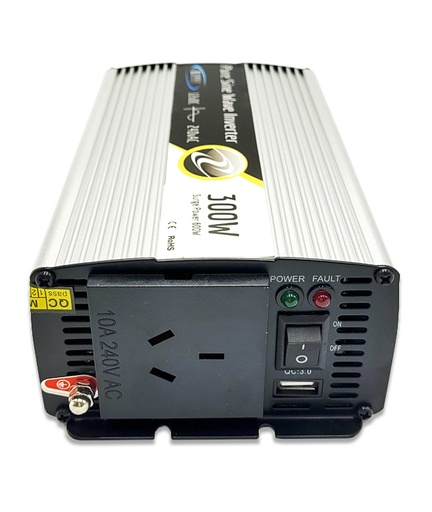 [INVERT-300W-12V] 300W Pure Sine Power Inverter (12V)