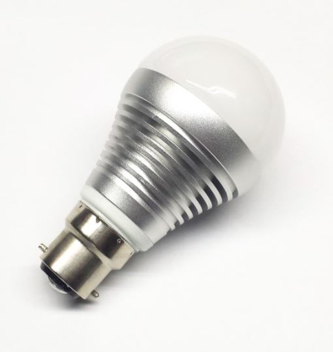 [B22-8W-CW-48V] A60 LED Bulb - 8W, B22, 48vDC