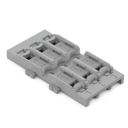 [WAGO-221-2523] WAGO 221 Screw Mount Carrier 3-Way