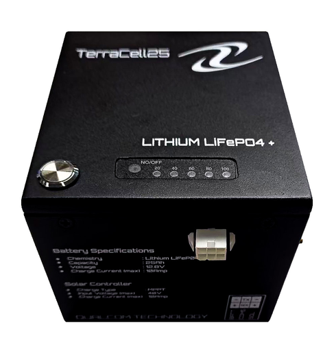 [ORI-25ALITH-SOL-BMS] TERRA25 Lithium Battery + MPPT
