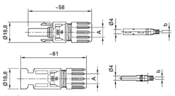 MC4 Dimensions