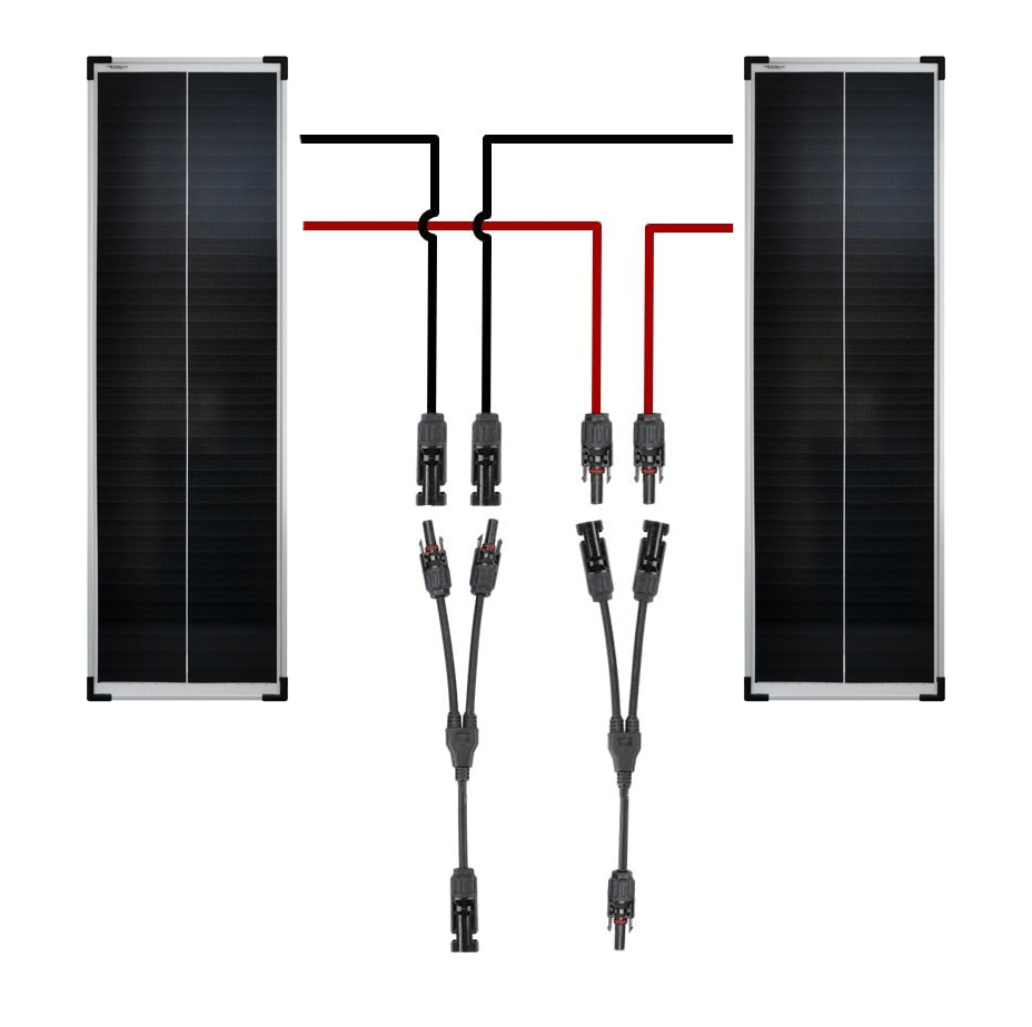 MC4 Y Branch Connector Image