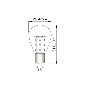BA1D Double Contact - 15SMD