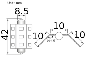 42mm Spade Festoon  - 9SMD
