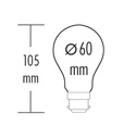 A60 LED Bulb - 8W, B22, 12/24vDC