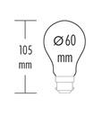 A60 LED Bulb - 8W, B22