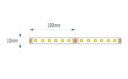 9.6W P/Meter - 12V Outdoor Strip Light Dimensions