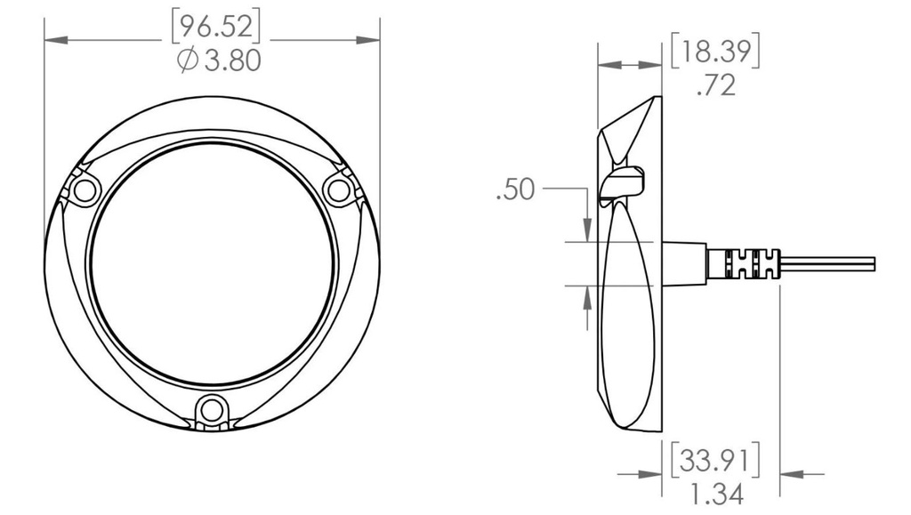 SeaBlaze X2 Dimensions