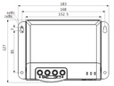 40A MPPT Dimensions