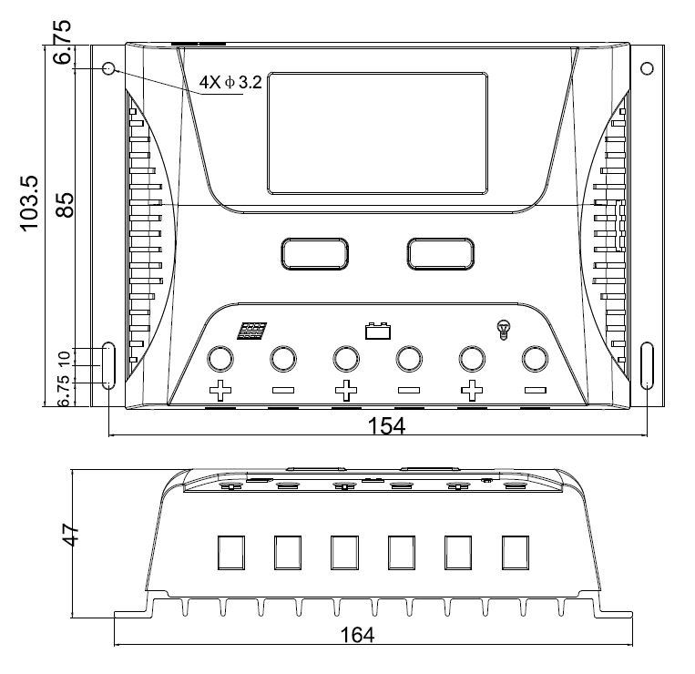 30A PWM Dimensions