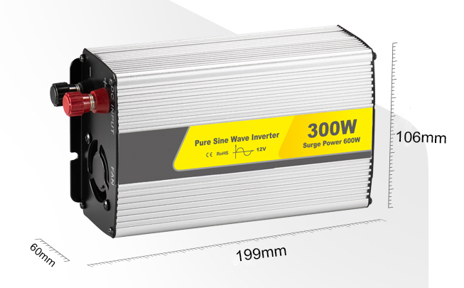 300W Inverter Dimensions