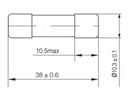 Solar fuse dimensions