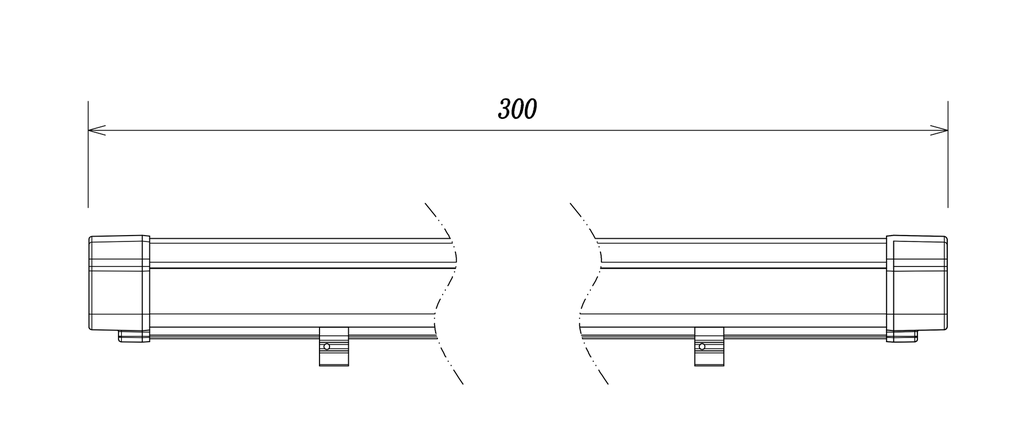 ELV (GEN4) Side Dimensions - 300MM