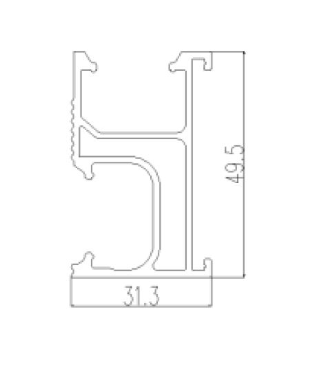 CHIKO 2100mm Rail Dimensions