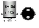 BA15D Dimensions