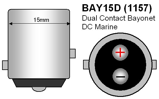 BAY15D Dimensions