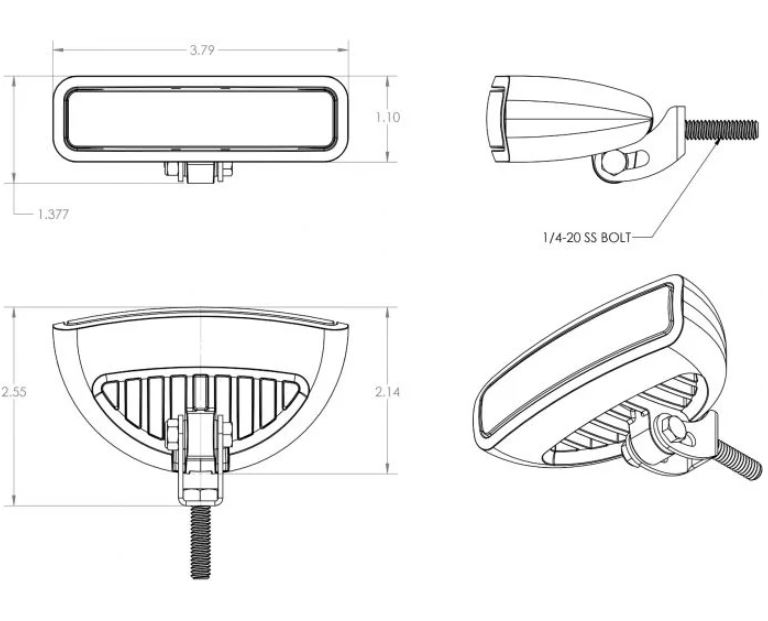 Caprera3 Dimensions