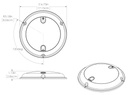 Lumitec Dome Light Dimensions