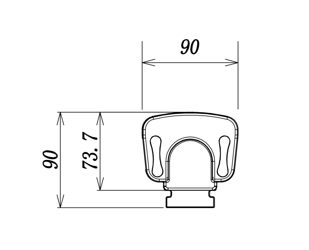 End Cap Dimensions