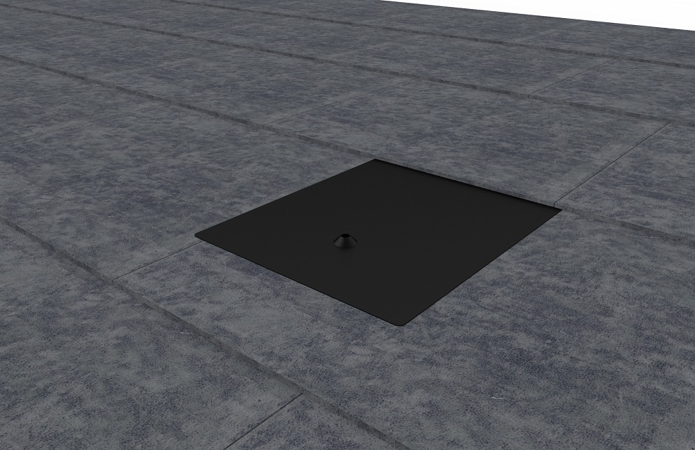 CHIKO Black Asphalt / Shingle Mount Flashing Kit