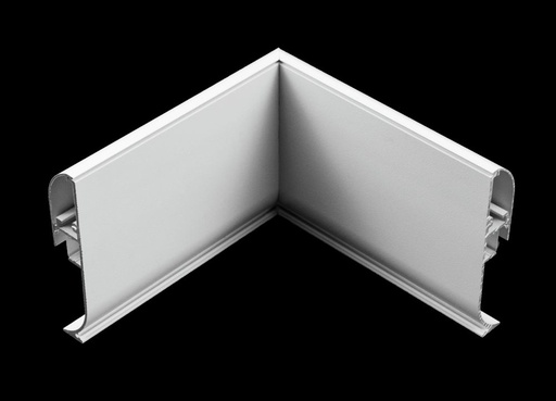 SK1580 Skirting Profile Corner (90 degree Outer)