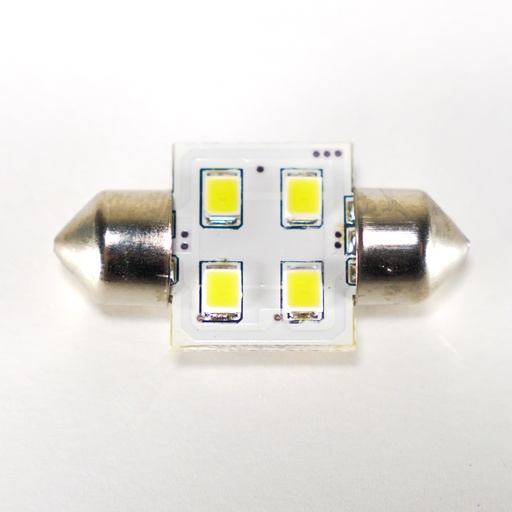 [F31-4L-WW] 31mm Spade Festoon  - 4SMD (3000K (warm))