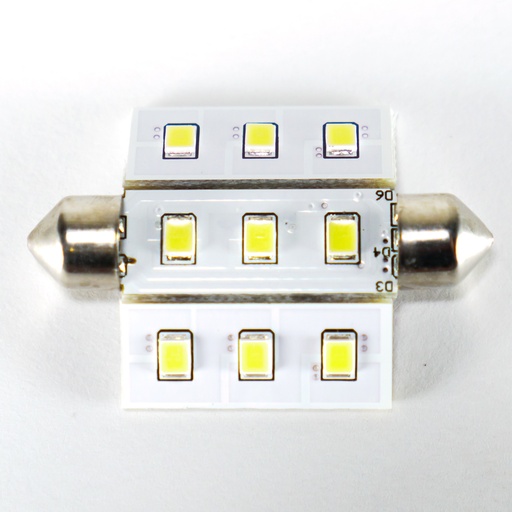 [F42-9L-WW] 42mm Spade Festoon  - 9SMD (3000K (warm))
