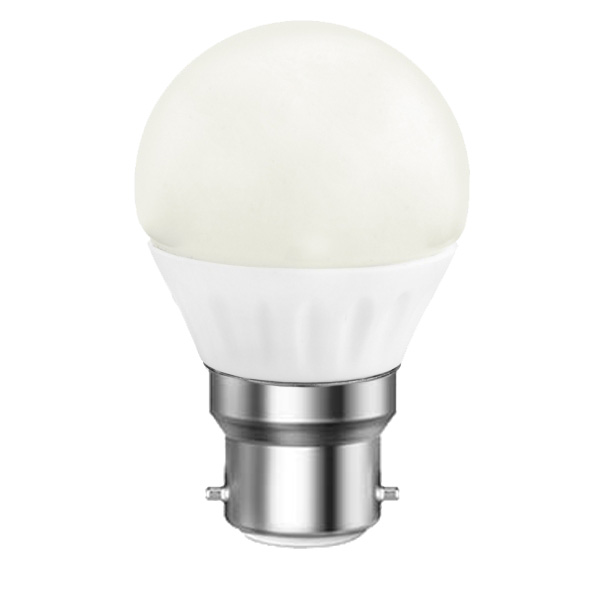 [B22-3W-CW-12V] G45 LED Bulb - 3W, B22, 12/24vDC (6000K (cool))