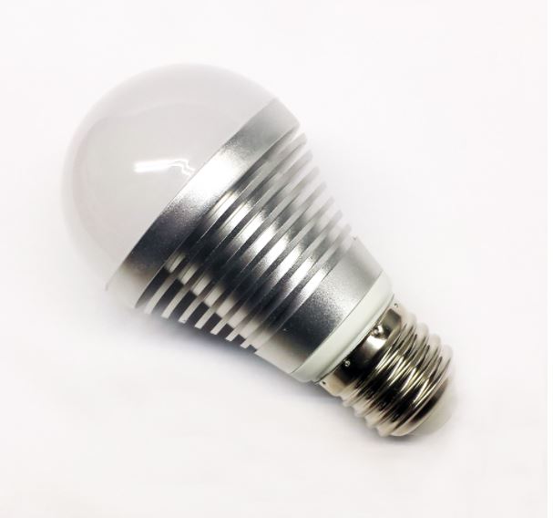 [E27-8W-CW-12V] A60 LED Bulb - 8W, E27, 12/24vDC (6000K (cool))