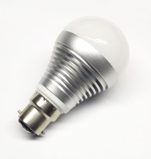 A60 LED Bulb - 8W, B22, 80-130vDC