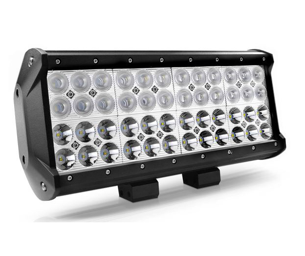[970-FLOOD] 12 Inch Quad Row Light Bar - 144W (Flood)