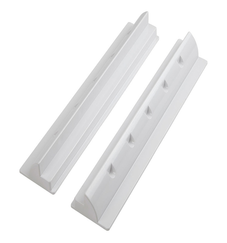 [SOL-PVMOUNT-SPOILER-W] ABS Solar Panel Spoiler Mounts