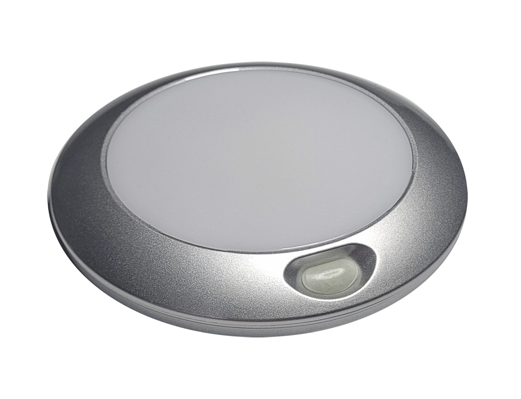 [821-S-CW] AURAS 130 - Silver (6000K (cool))