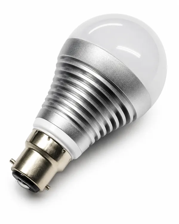 [B22-8W-CW-48V] A60 LED Bulb - B22, 48vDC