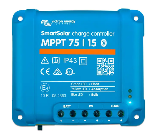 [MPPT-VIC-75V15A-BT] Victron SmartSolar Regulator 15A MPPT with Bluetooth