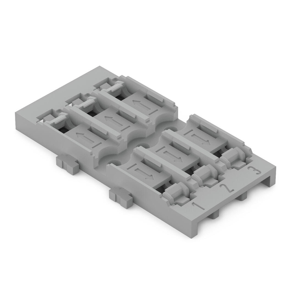 [WAGO-221-2523] WAGO 221 Screw Mount Carrier 3-Way