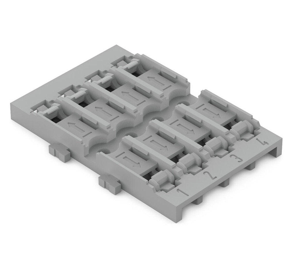 WAGO 221 Screw Mount Carrier 4-Way