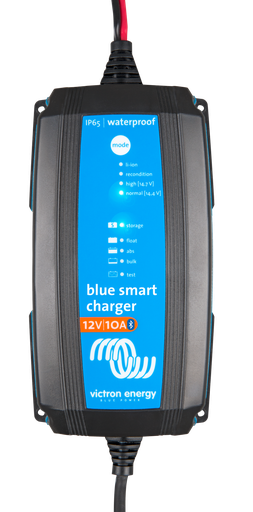 [VIC-CHARGE-IP65-12V10A] Victron Blue Smart IP65 Charger - Outdoor - NZ/AU Plug