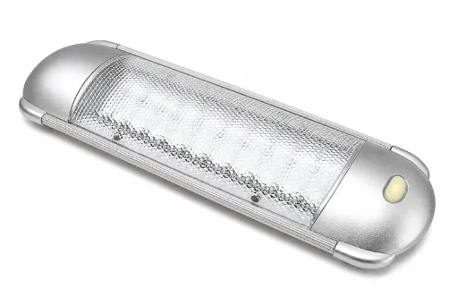 [703-S-WW] Terra 250 Surface Mount LED Interior Light – Silver (3000K (warm))