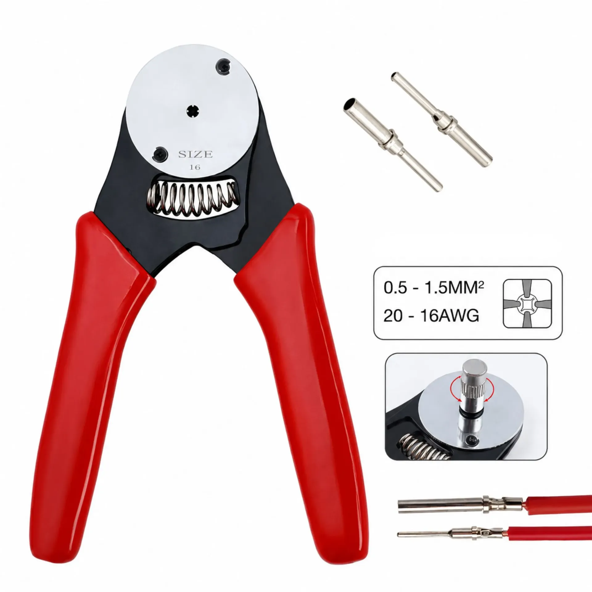 Field Service Crimp Tool for Deutsch Size 16 Terminals