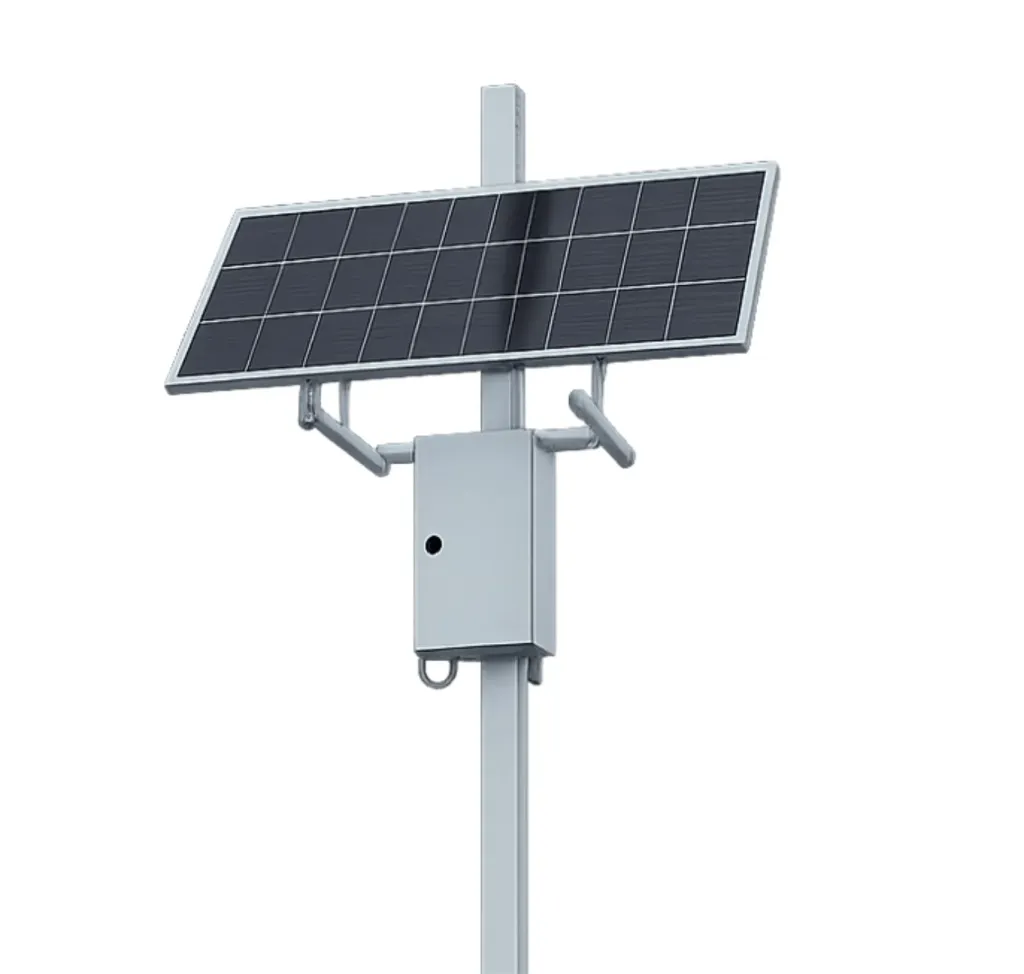 Complete Solar Powered Camera Pole System