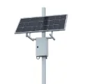Complete Solar Powered Camera Pole System