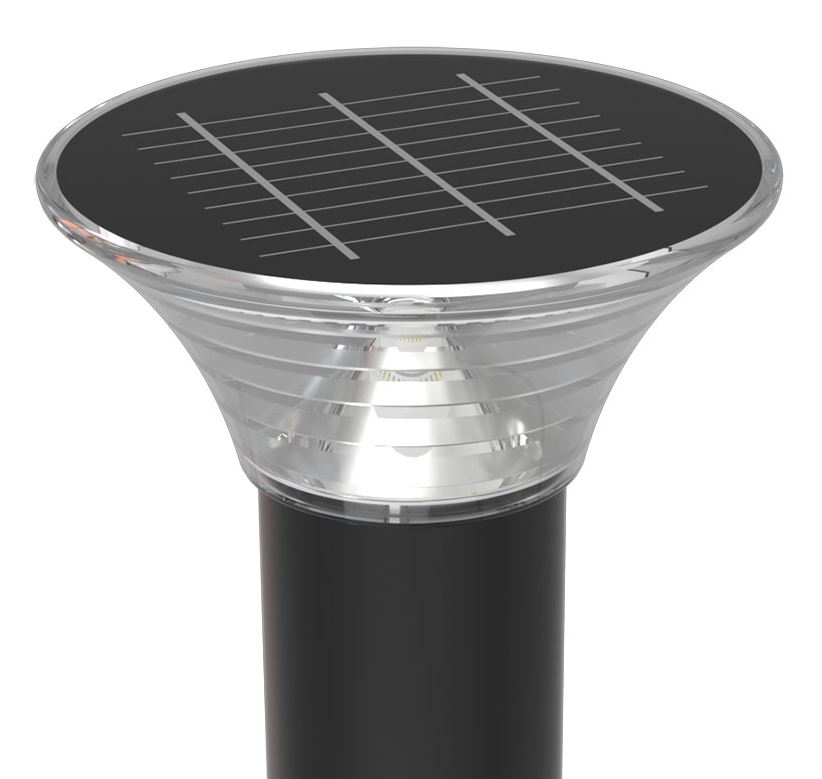Ares Solar Bollard Light Dualcom