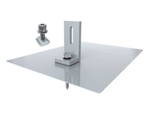 [SOL-RACK-ASPHALT-KIT] CHIKO Shingle Roof Flashing Kit